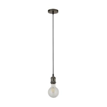 Searchlight - Cable-suspended pendant SUSPENSION 1xE27/60W/230V anthracite
