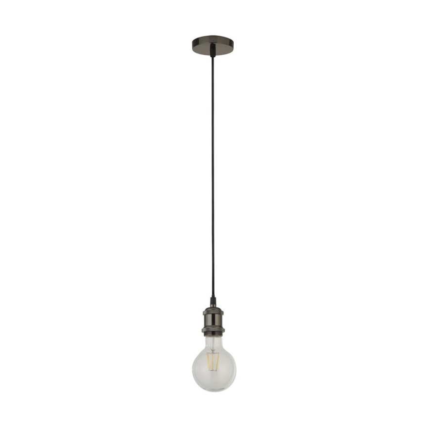 Searchlight - Cable-suspended pendant SUSPENSION 1xE27/60W/230V anthracite