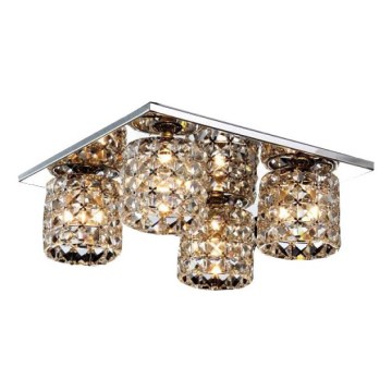 Searchlight - Ceiling light 4xG9/40W/230V shiny chrome