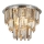 Searchlight - Ceiling light CLARISSA 5xE14/40W/230V