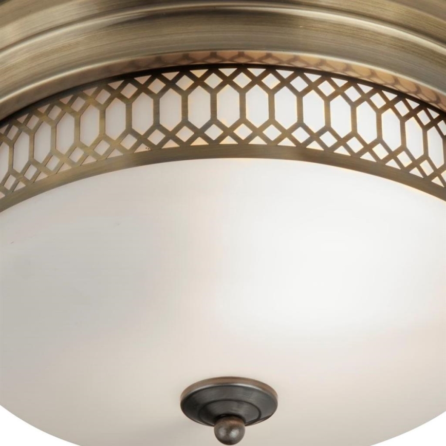Searchlight - Ceiling light EDINBURGH 2xE27/40W/230V bronze