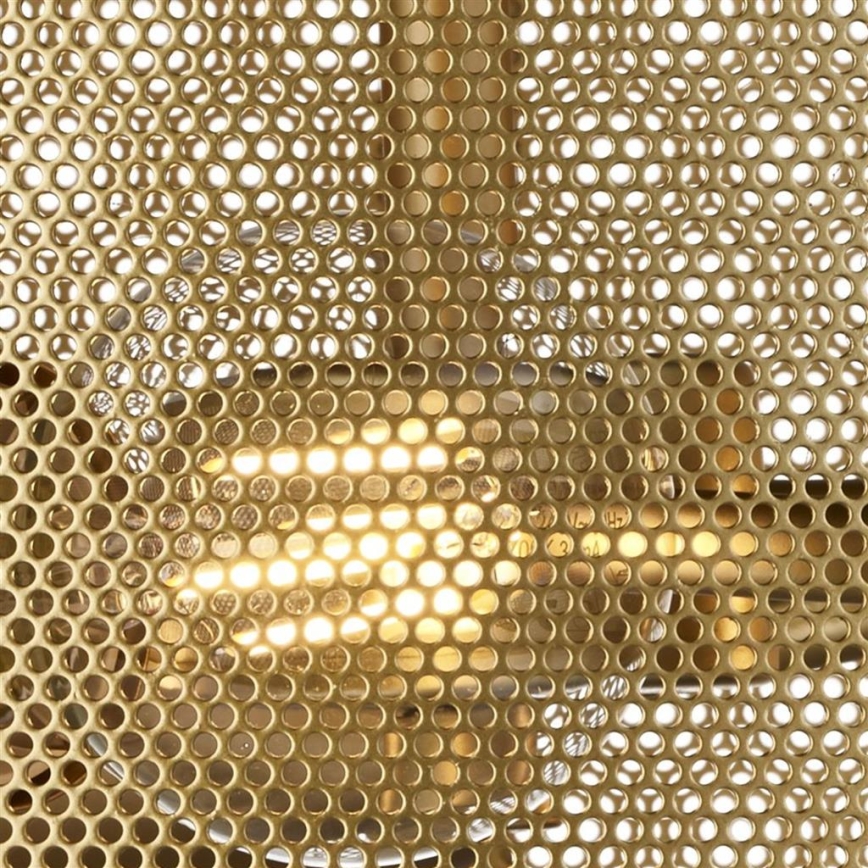 Searchlight - Ceiling light FISHNET 3xE27/60W/230V golden