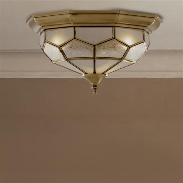 Searchlight - Ceiling light FLUSH 2xE14/40W/230V