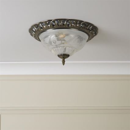 Searchlight - Ceiling light FLUSH 2xE14/40W/230V