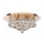 Searchlight - Ceiling light HANNA 4xG9/33W/230V