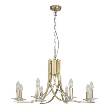 Searchlight - Chain-hung chandelier ASCONA 8xE14/60W/230V