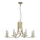 Searchlight - Chain-hung chandelier ASCONA 8xE14/60W/230V