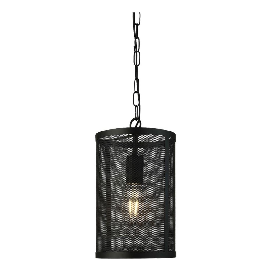 Searchlight - Chandelier on a chain FISHNET 1xE27/60W/230V black
