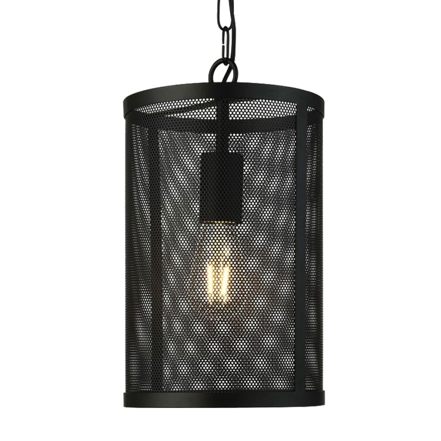 Searchlight - Chandelier on a chain FISHNET 1xE27/60W/230V black
