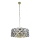 Searchlight - Chandelier on a chain IRIS 5xE14/60W/230V d. 48 cm brass