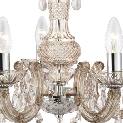Searchlight - Chandelier on a chain MARIE 5xE14/40W/230V
