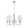 Searchlight - Chandelier on a chain PORTICO 5xG9/33W/230V shiny chrome