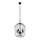 Searchlight - Chandelier on a chain SHOWER 5xE14/60W/230V black