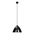 Searchlight  - Chandelier on a string 1xE27/60W/230V black