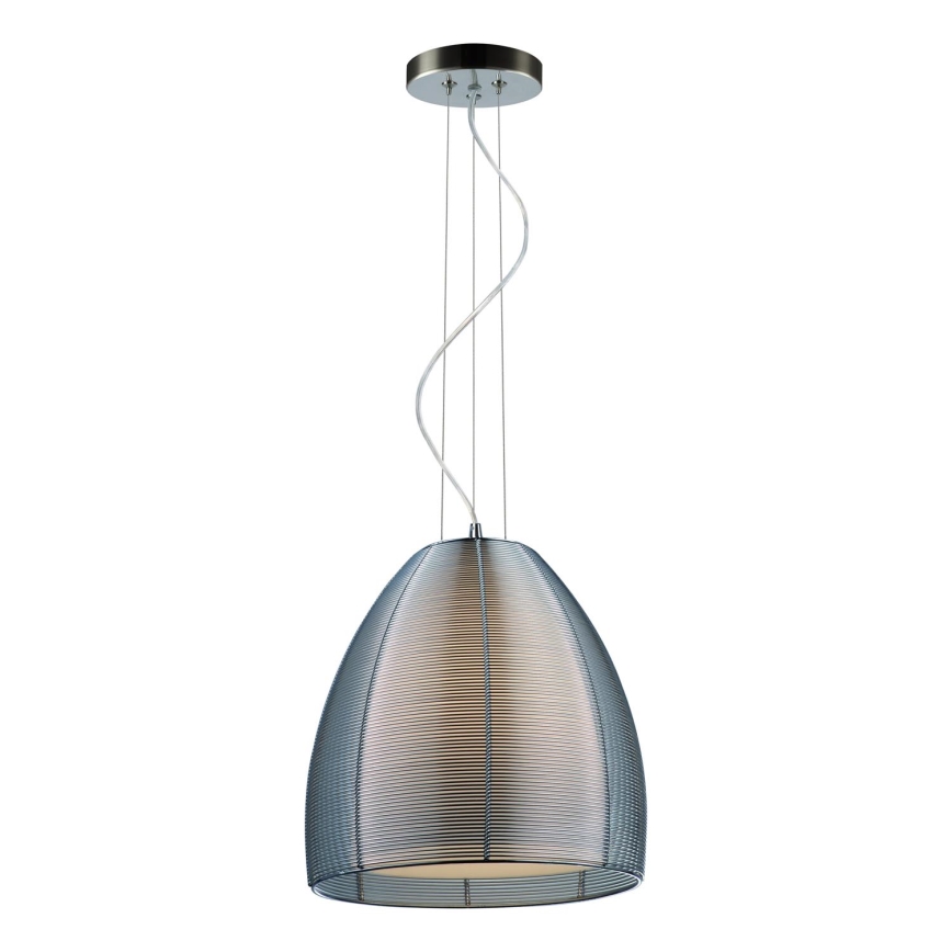 Searchlight - Chandelier on a string 1xE27/60W/230V d. 30 cm shiny chrome