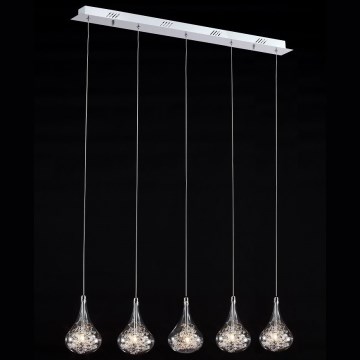 Searchlight - Chandelier on a string 5xG4/20W/230V
