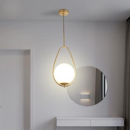 Searchlight - Chandelier on a string AVALON 1xE27/60W/230V