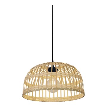 Searchlight - Chandelier on a string BALI 1xE27/60W/230V d. 40 cm bamboo