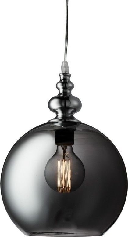 Searchlight - Chandelier on a string BALLS 1xE27/60W/230V black