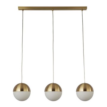 Searchlight - Chandelier on a string ENDOR 3xE27/40W/230V brass