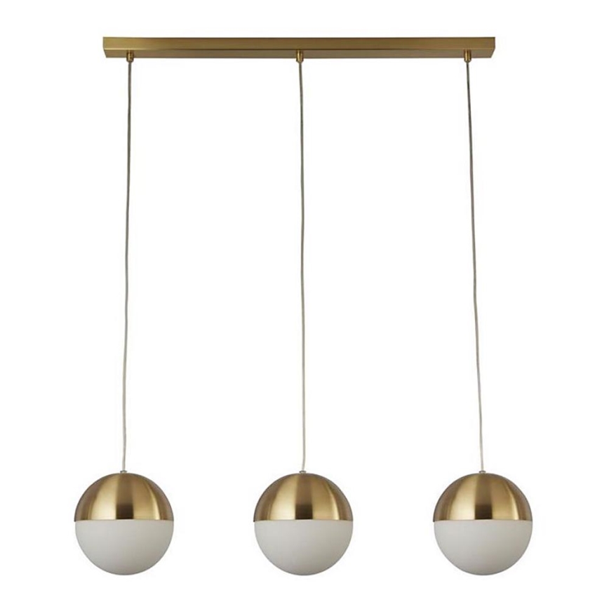 Searchlight - Chandelier on a string ENDOR 3xE27/40W/230V brass