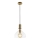 Searchlight - Chandelier on a string MARGARITA 1xE27/60W/230V brass