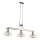 Searchlight - Chandelier on a string MARGARITA 3xE27/60W/230V brass