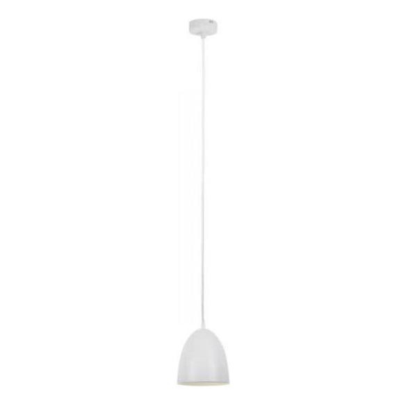 Searchlight - Chandelier on a string METAL 1xE27/60W/230V d. 28 cm white