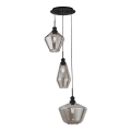 Searchlight - Chandelier on a string MIA 3xE27/60W/230V black