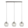 Searchlight - Chandelier on a string PENDANT 3xE27/40W/230V matte chrome