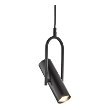 Searchlight - Chandelier on a string TELESCOPE 1xGU10/10W/230V