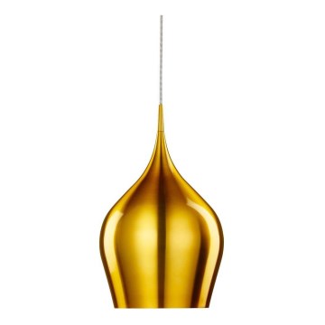 Searchlight - Chandelier on a string VIBRANT 1xE27/60W/230V gold