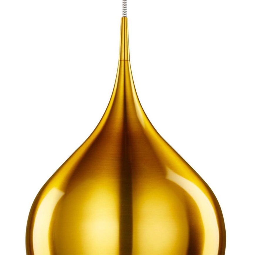 Searchlight - Chandelier on a string VIBRANT 1xE27/60W/230V gold