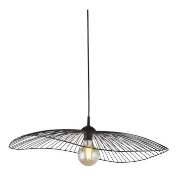 Searchlight - Chandelier on a string WAVE 1xE27/60W/230V black