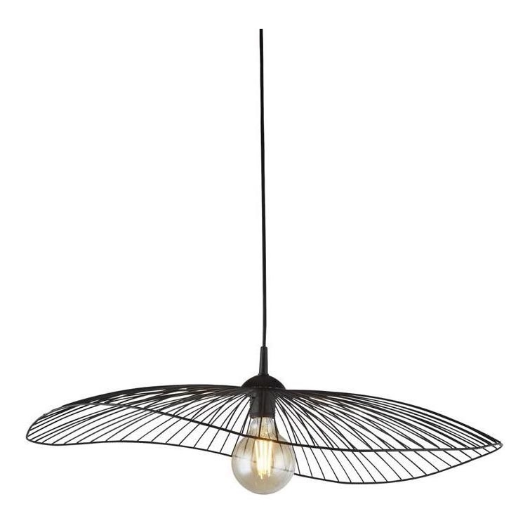Searchlight - Chandelier on a string WAVE 1xE27/60W/230V black