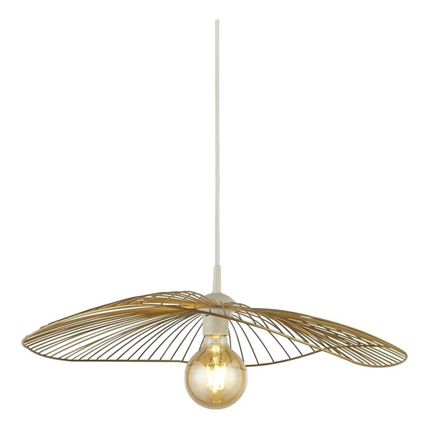 Searchlight - Chandelier on a string WAVE 1xE27/60W/230V gold