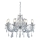 Searchlight - Crystal chandelier on a chain  MARIE 8xE14/40W/230V