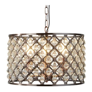 Searchlight - Crystal chandelier on a chain MARQUISE 3xE14/40W/230V