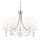 Searchlight - Crystal chandelier on a chain NINA 5xE14/60W/230V