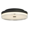 Searchlight - CYPRUS LED Ceiling Light LED/29W/230V, Ø 40 cm, Black