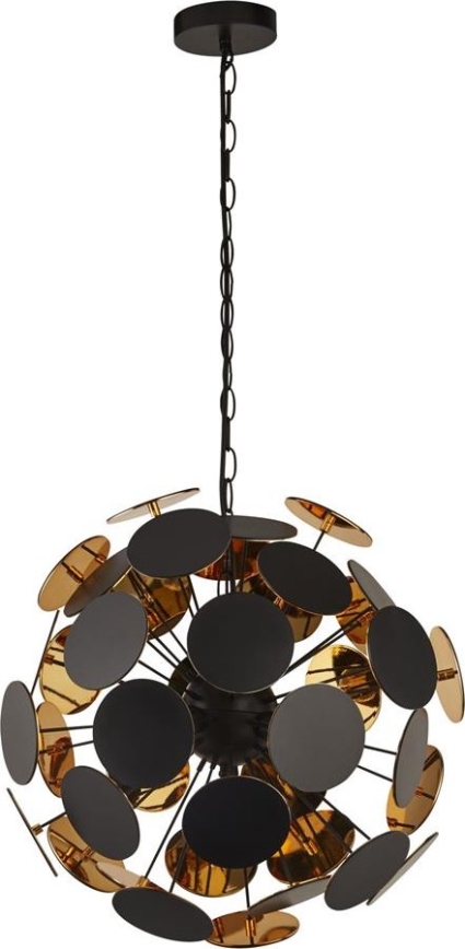 Searchlight - DISCUS Cable-Suspended Chandelier 4xE14/60W/230V