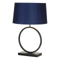 Searchlight - ELEGANT Table Lamp 1xE27/60W/230V, Blue