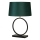 Searchlight - ELEGANT Table Lamp 1xE27/60W/230V Green