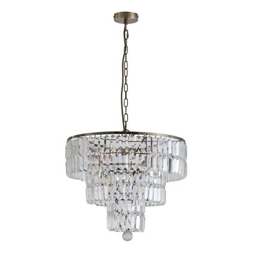 Searchlight - EMPIRE Chain-Hung Chandelier 5xE14/60W/230V