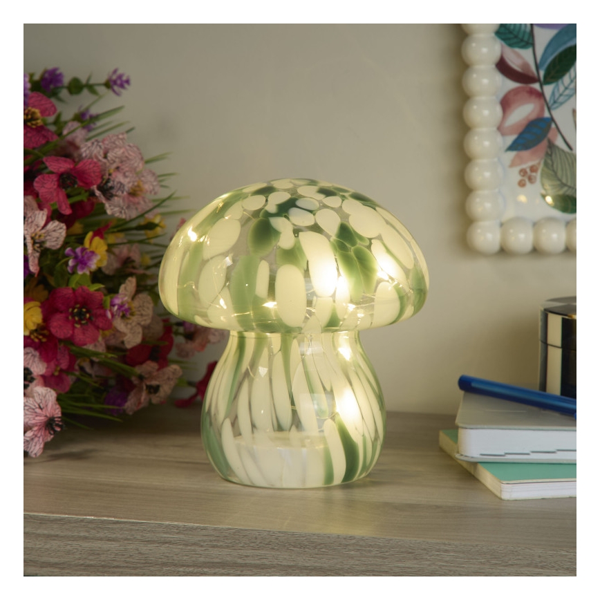 Searchlight - AMELIA LED Table Lamp LED/0.2W/230V Green