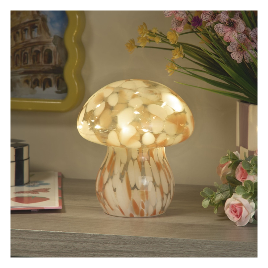 Searchlight - AMELIA LED Table Lamp 0.2W/230V, Beige