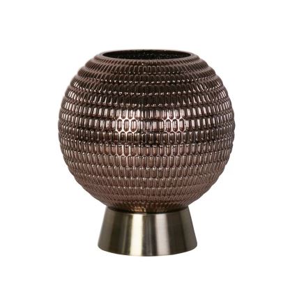 Searchlight - LED Table Lamp MILA LED/0,6W/3xAAA brown