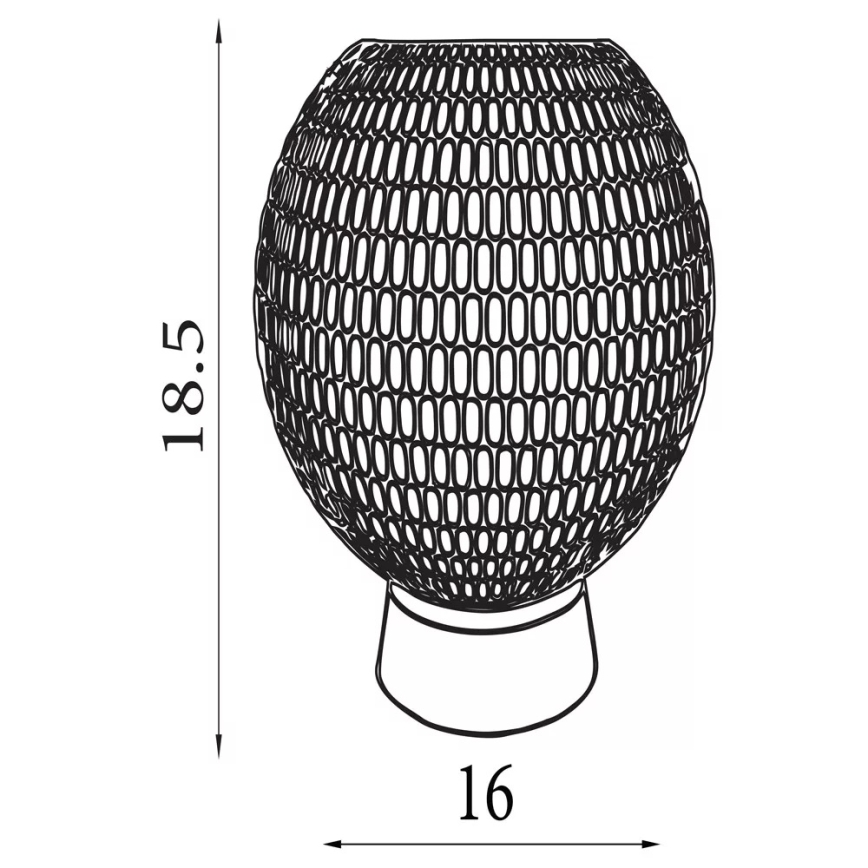 Searchlight - LED Table Lamp MILA LED/0,6W/3xAAA Green