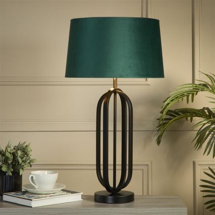 Searchlight - CHIC Table Lamp 1xE27/60W/230V Green