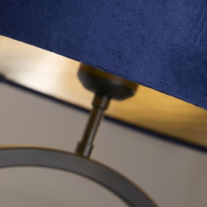 Searchlight - ELEGANT Table Lamp 1xE27/60W/230V, Blue